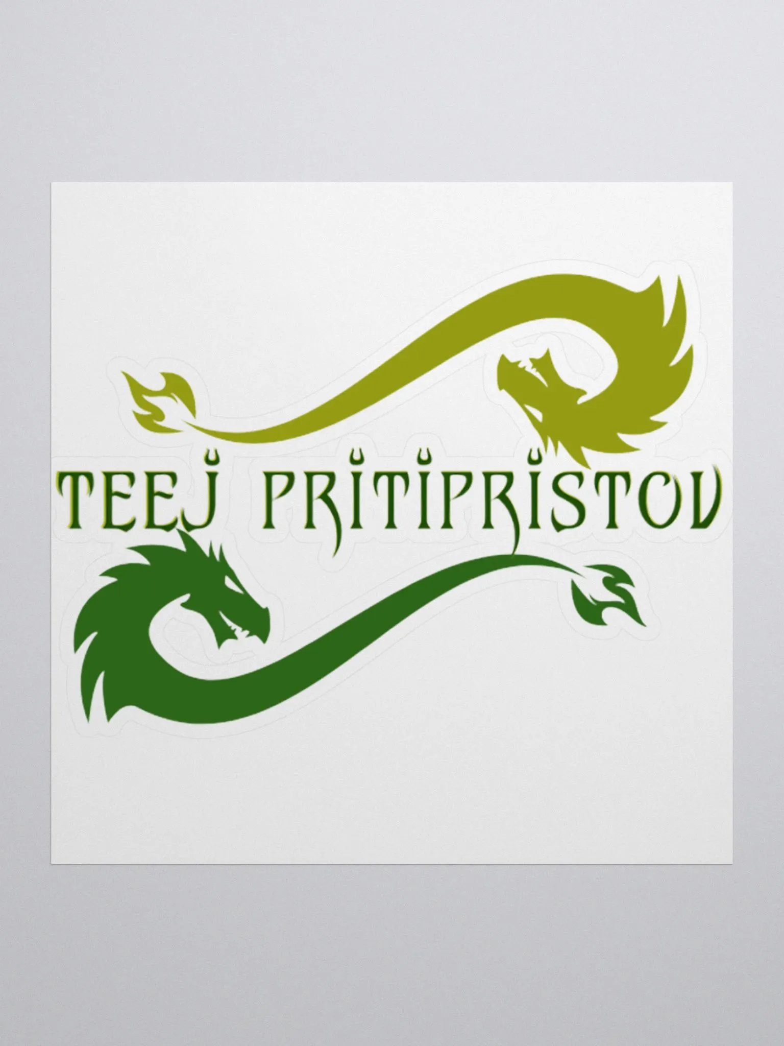 Teej Logo Sticker product image (1)