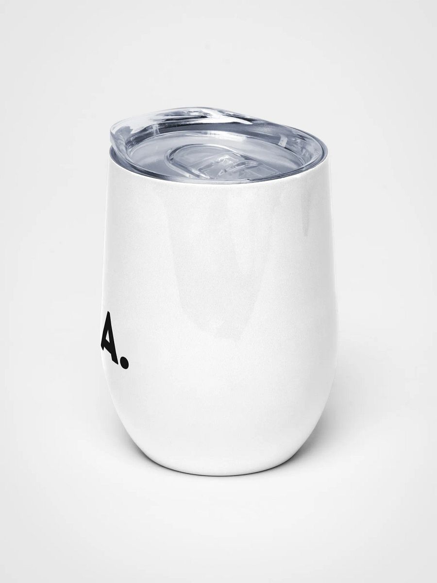 Elegant A Calligraphic Stainless Wine Tumbler product image (5)