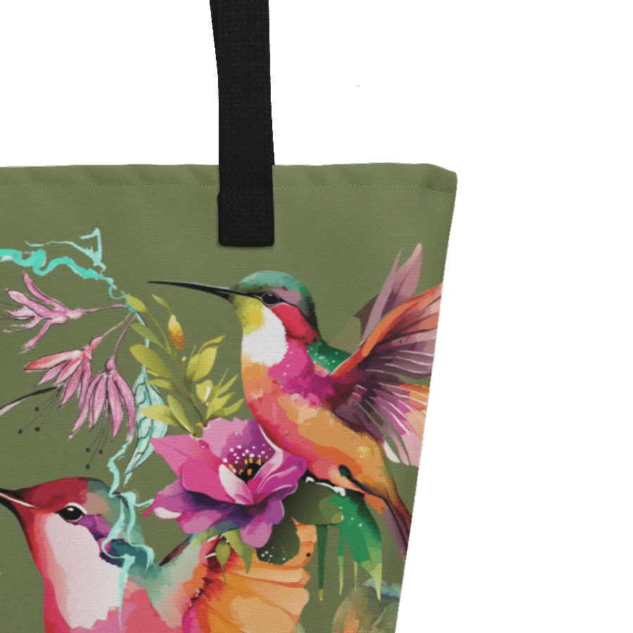 Hummingbird Haven Tote gift for birding moms product image (9)