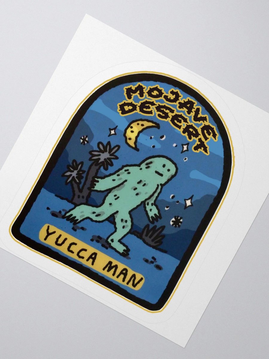 Mojave Desert YUCCA MAN Joshua Tree Legends Sticker product image (6)