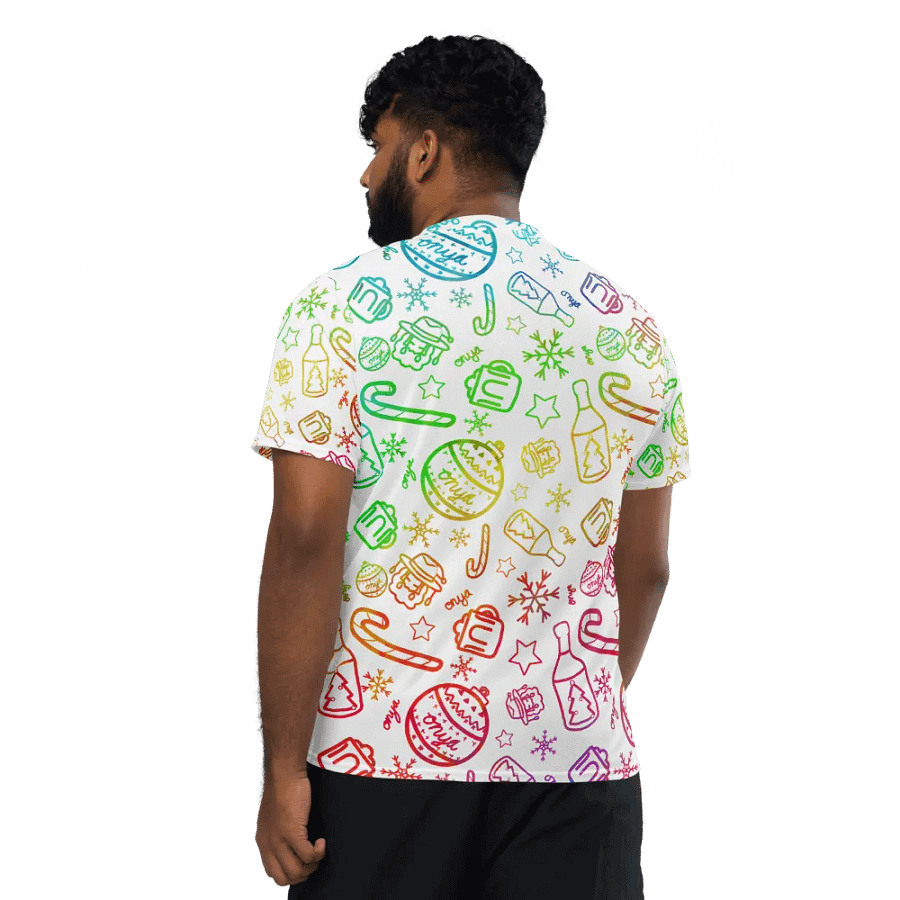 Limited Edition Christmas Rainbow Sports Jersey product image (3)