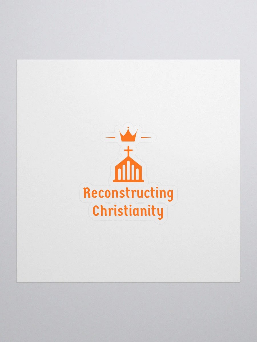 Reconstructing Christianity Sticker product image (4)