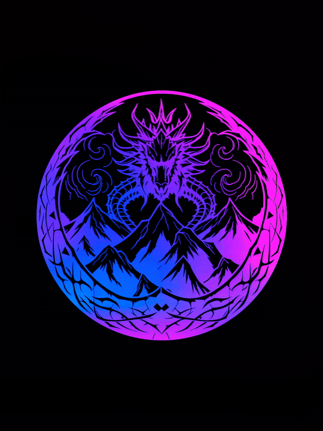 D&D - Races of Faerun - DRAGONBORN - Luminous Design product image (1)