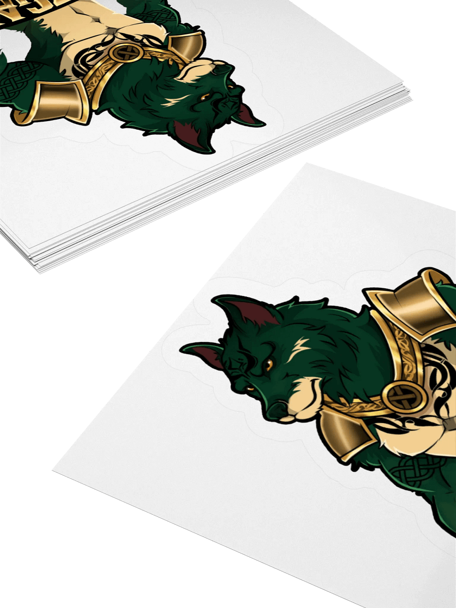 Celtic Cu Sith Sticker product image (10)