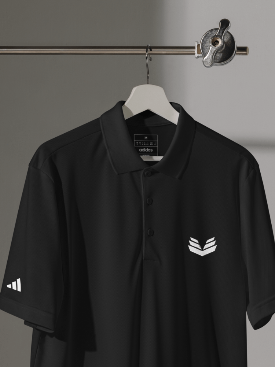 Valkence x adidas Sport Polo Shirt - Black product image (6)