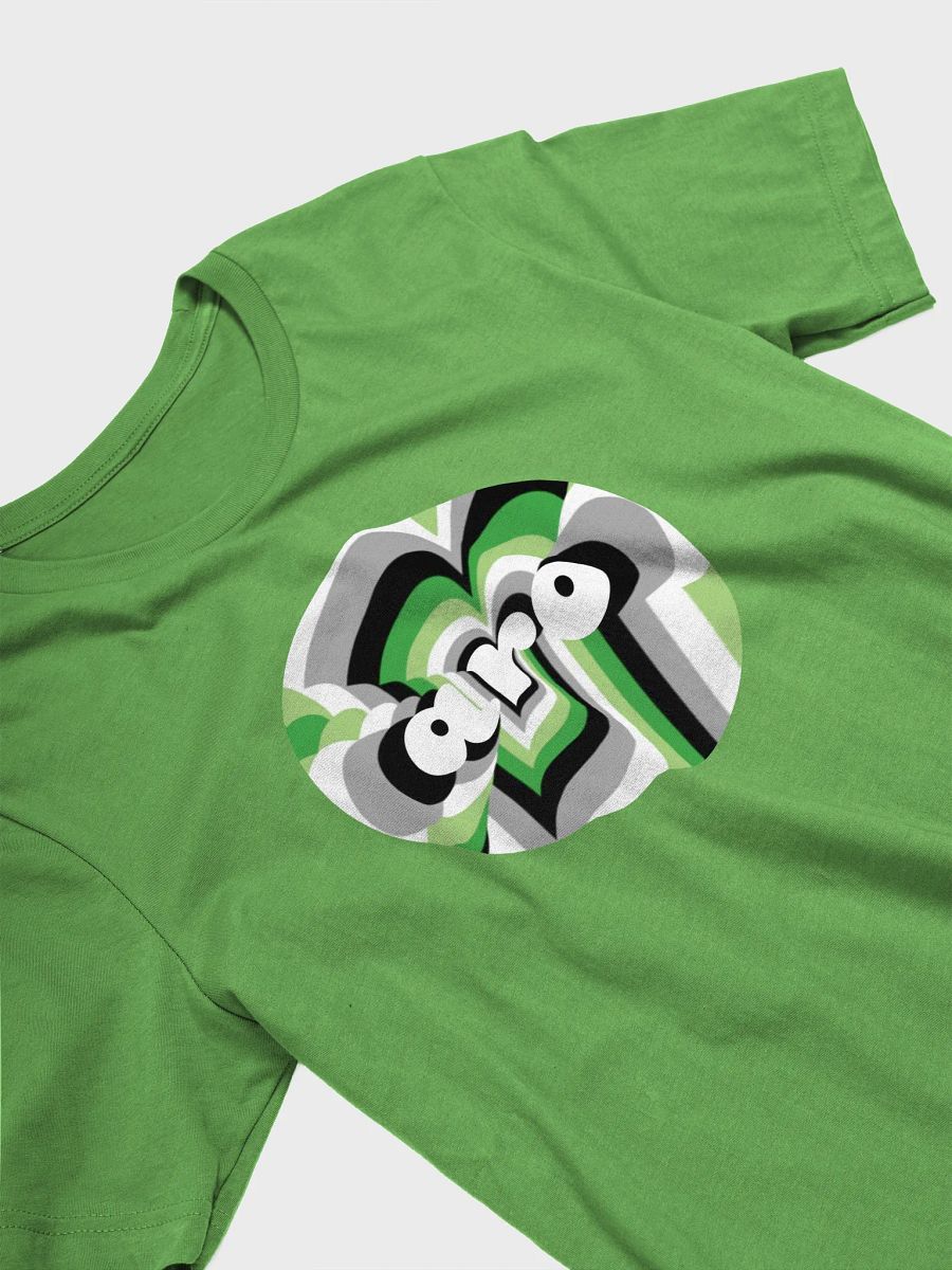 swirly aromantic t-shirt product image (3)