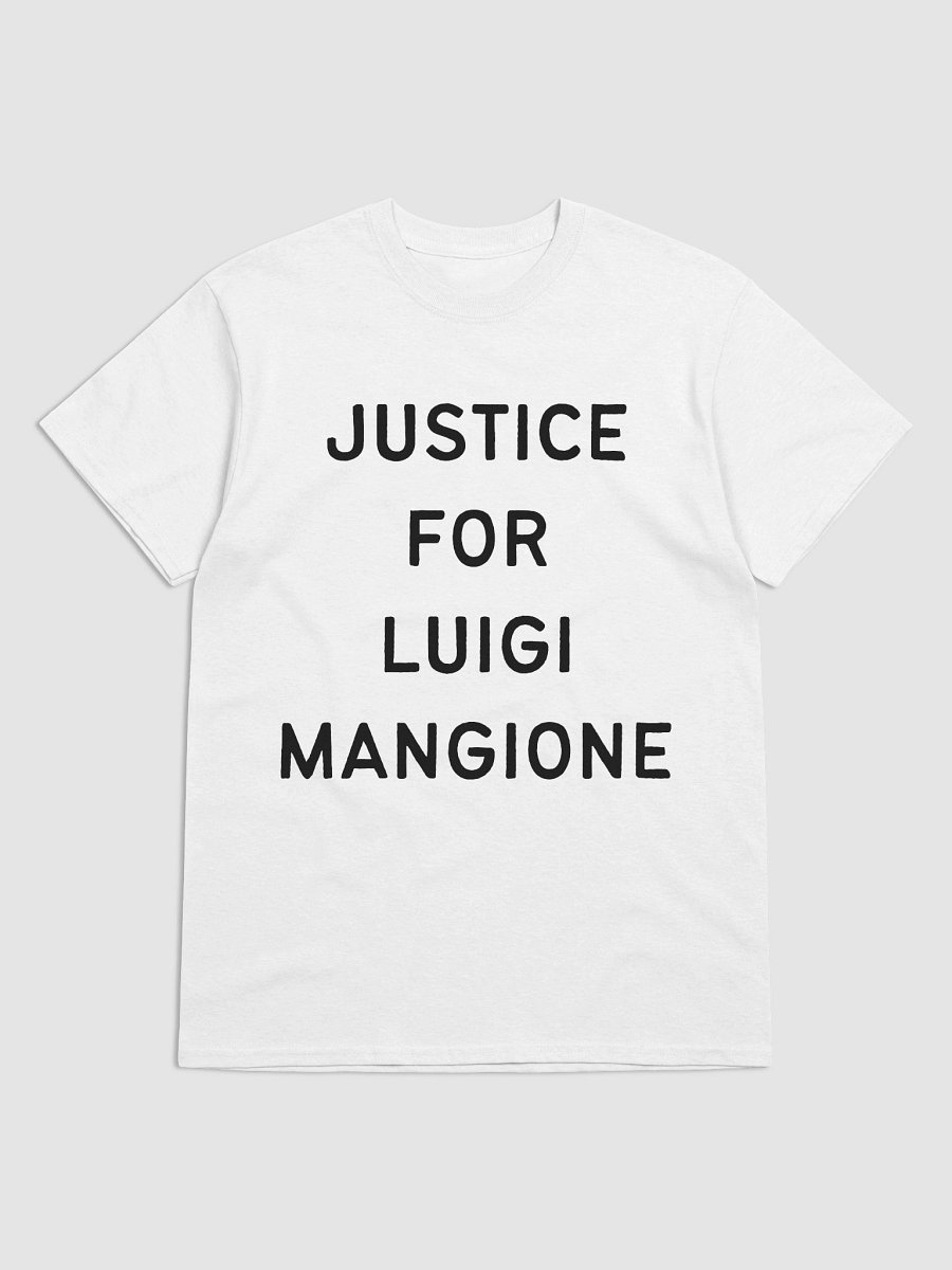 JUSTICE FOR LUIGI MANGIONE T-Shirt product image (1)