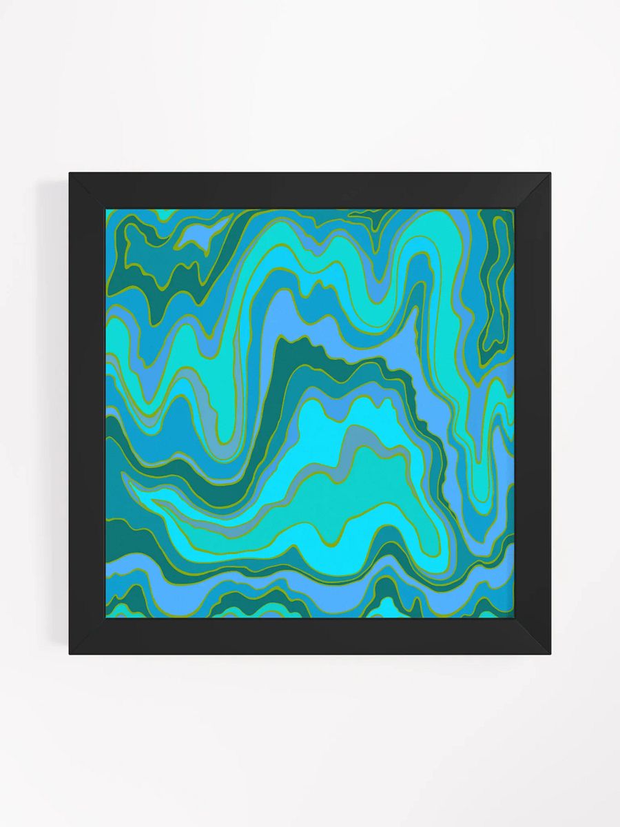 Eco-Friendly Ayous Wood Framed Poster - Stone N 9. product image (13)