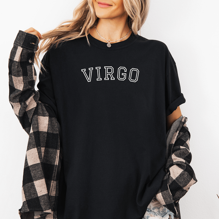 Virgo Zodiac Comfort Colors Shirt product image (1)