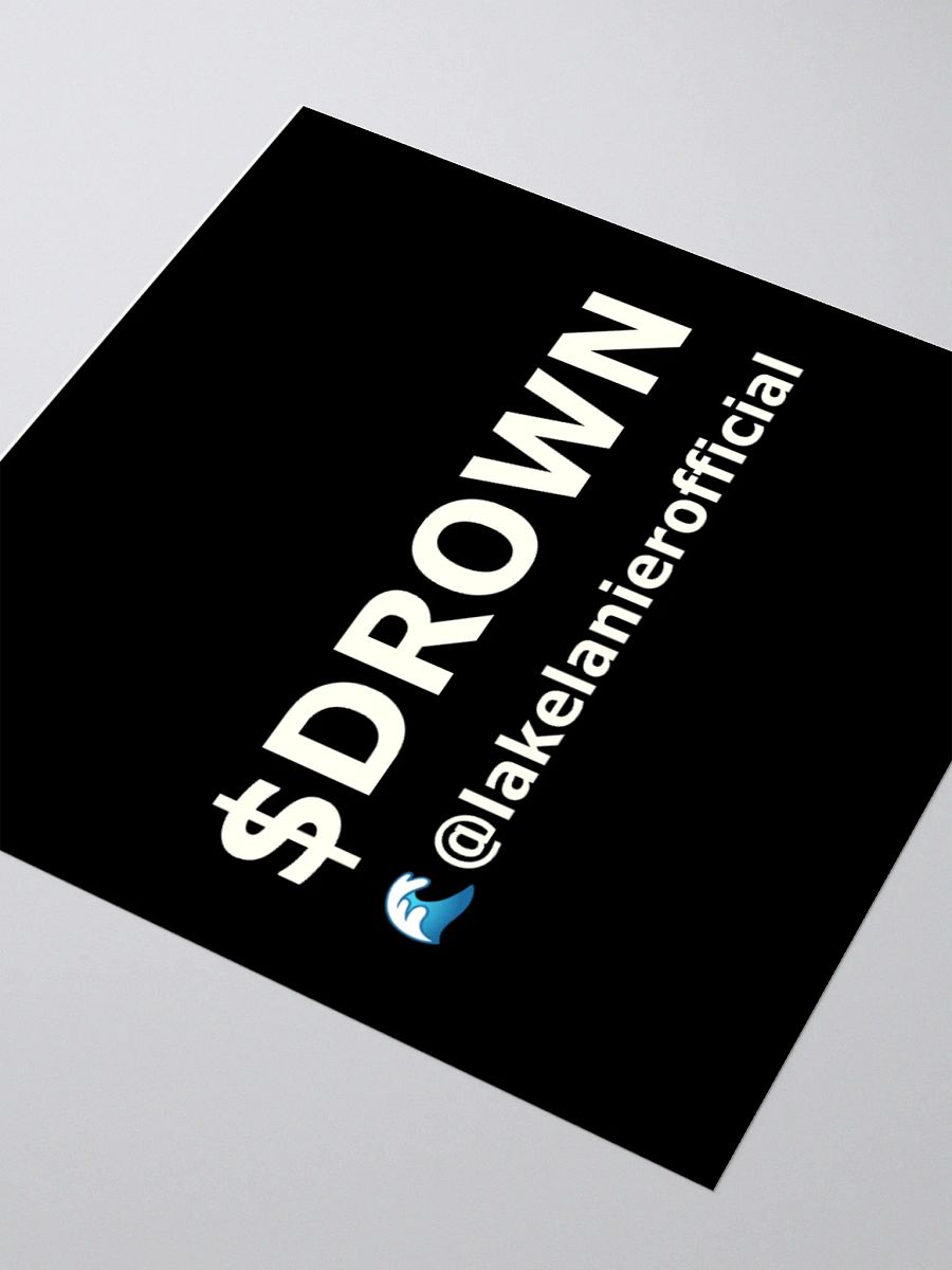 $DROWN Coin Sticker product image (7)