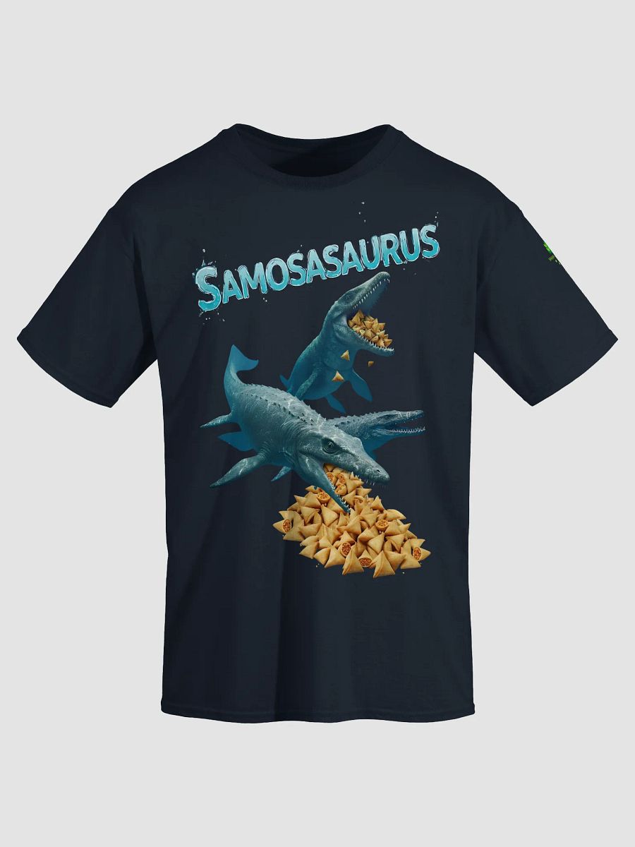 Samosasaurus - Mosasauraus and Samosa Funny Dinosaur Shirt product image (3)