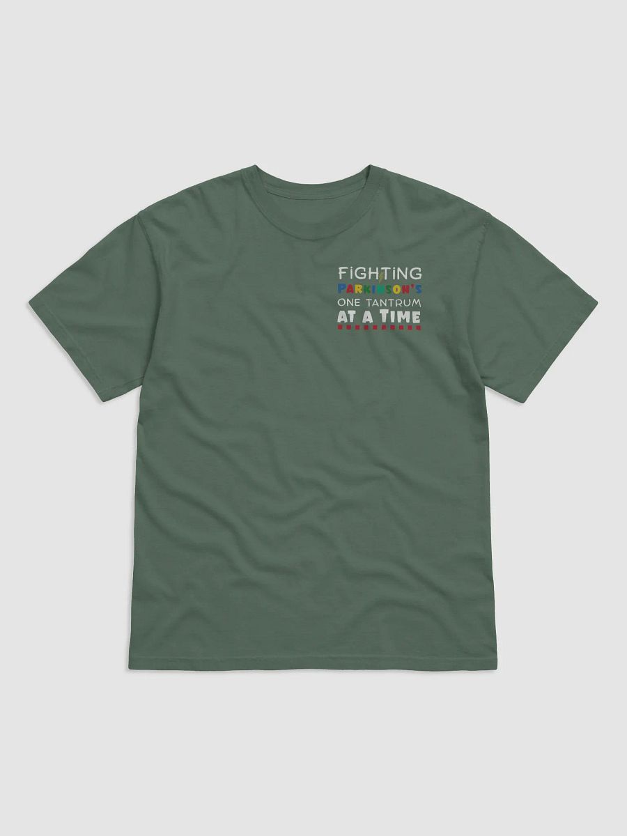 Fighting Parkinson’s One Tantrum at a Time. Comfort Colors T-shirt - Pocket product image (10)