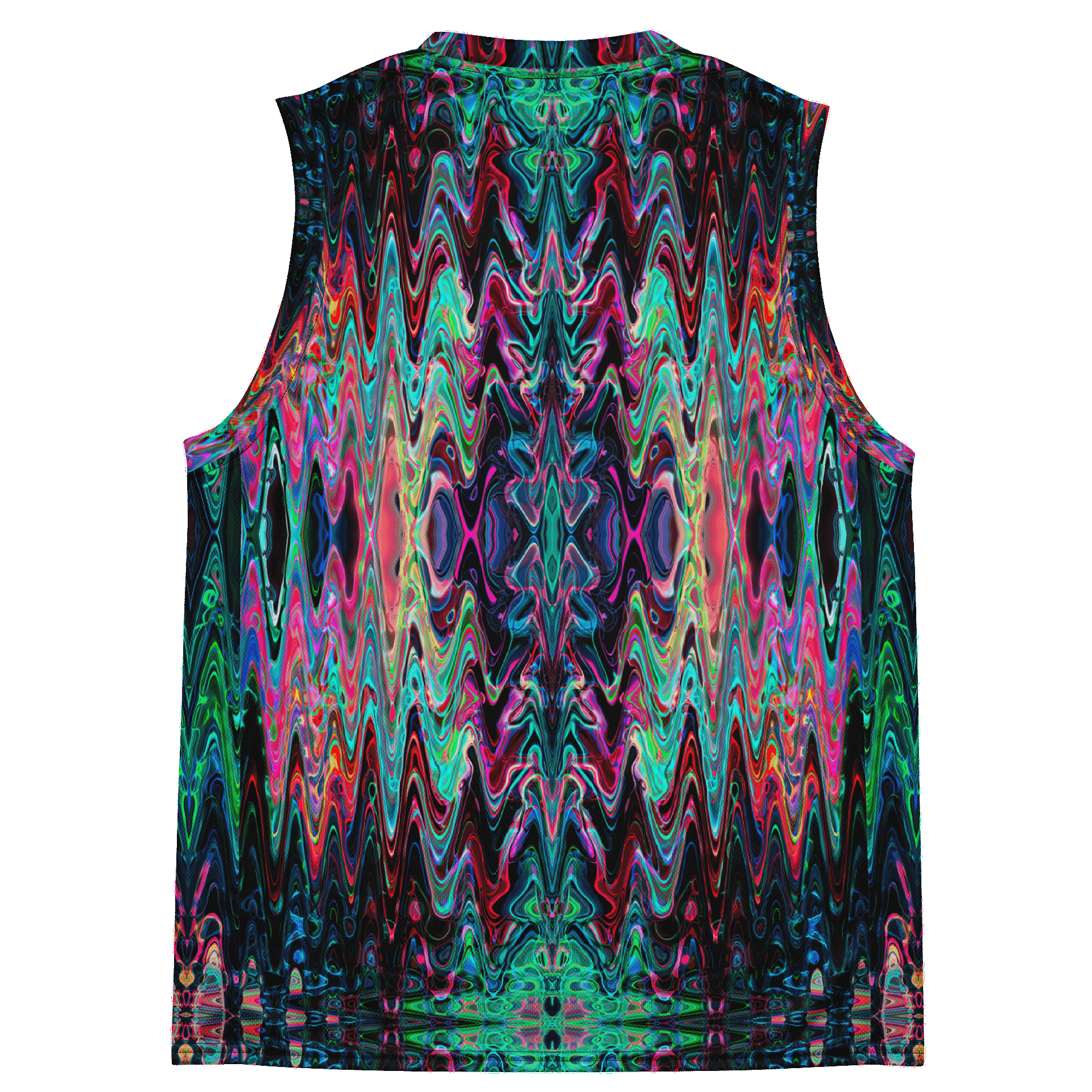 Radiant Resonance Fracture Recycled Unisex Sweatshirt product image (4)