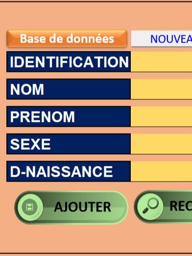 formulaire de saisie des données employées product image (1)