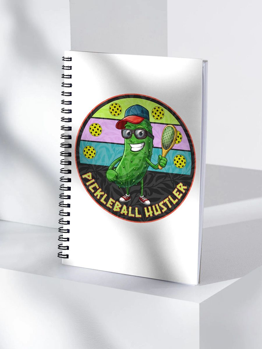 Pickleball Hustler Spiral Notebook product image (3)
