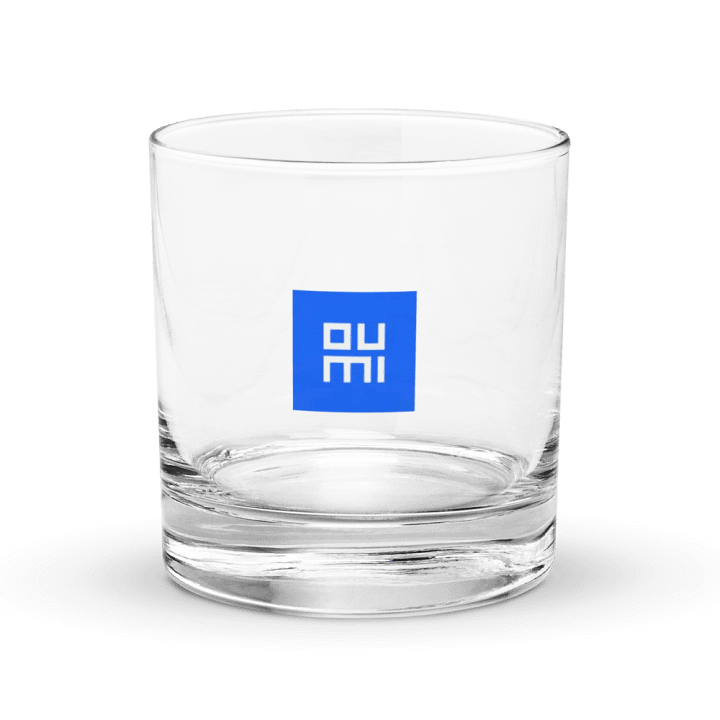 Oumi Grid Rocks Glass product image (1)