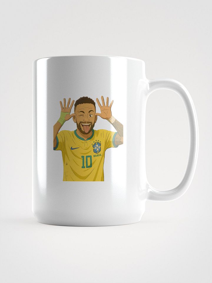 Glossy Mug - Neymar Goal Celebration - Brazil (Various Colours) product image (1)