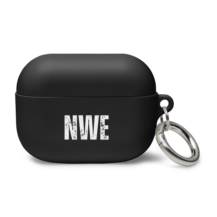 Minimalist Black Abstract AirPods Case product image (2)