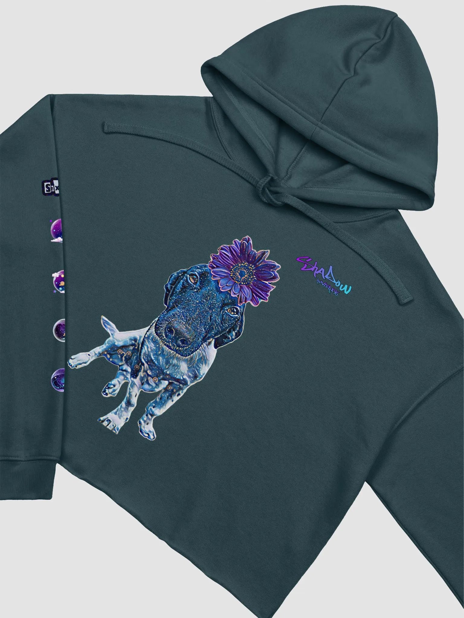 Cropped Galaxy Alfie Hoodie product image (1)