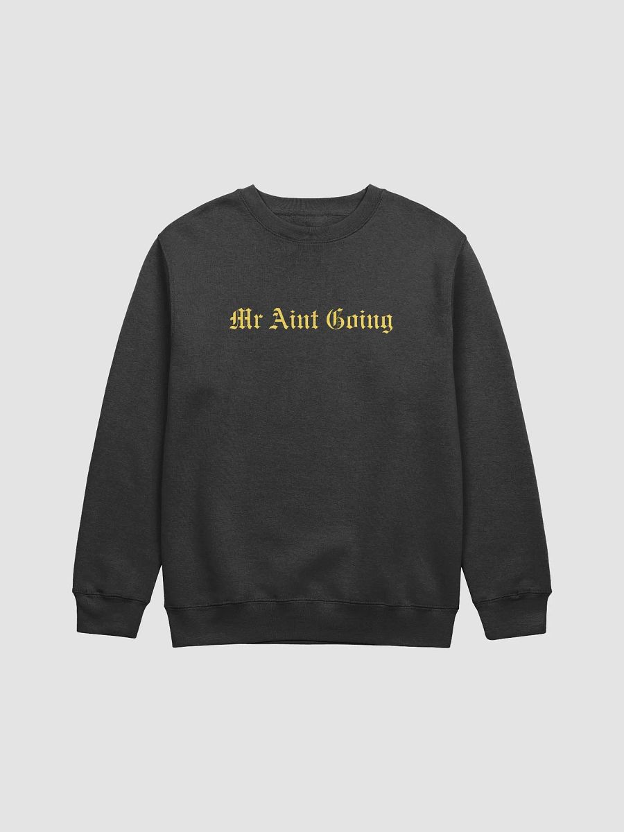 Mr Aint Going Crew Neck Designed by Anopa Silver product image (2)