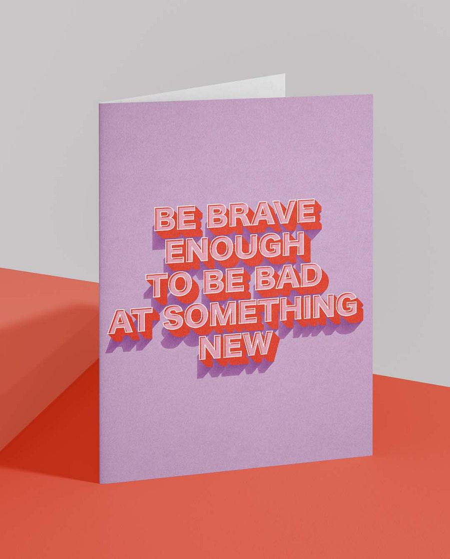 Be Brave Quote Affirmation Printable Wall Art Decor - Instant Download product image (3)