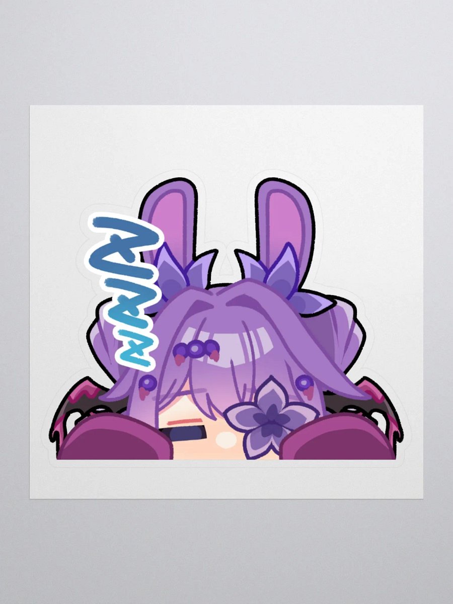 Sleeping Gremolin Peekaboo Sticker product image (1)