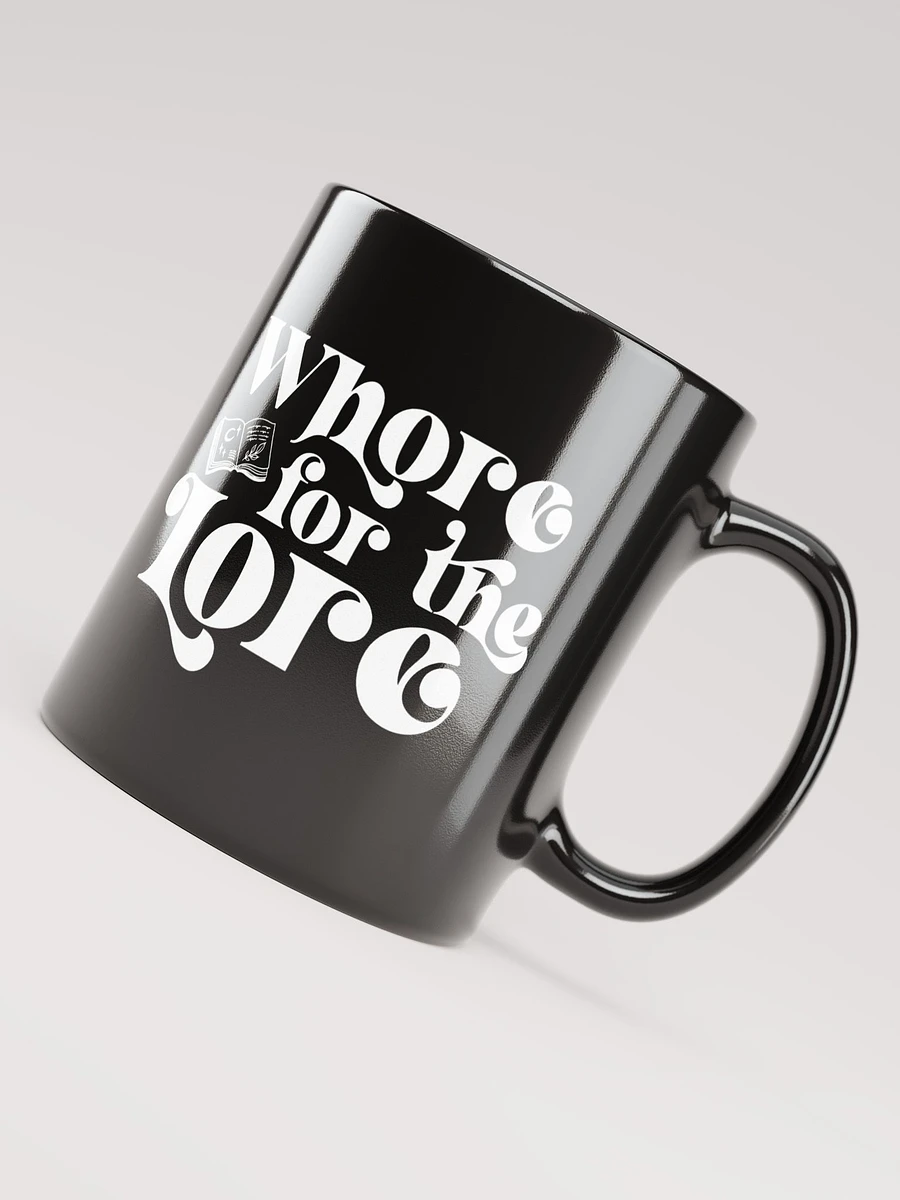 Whore for the Lore Black Mug product image (7)