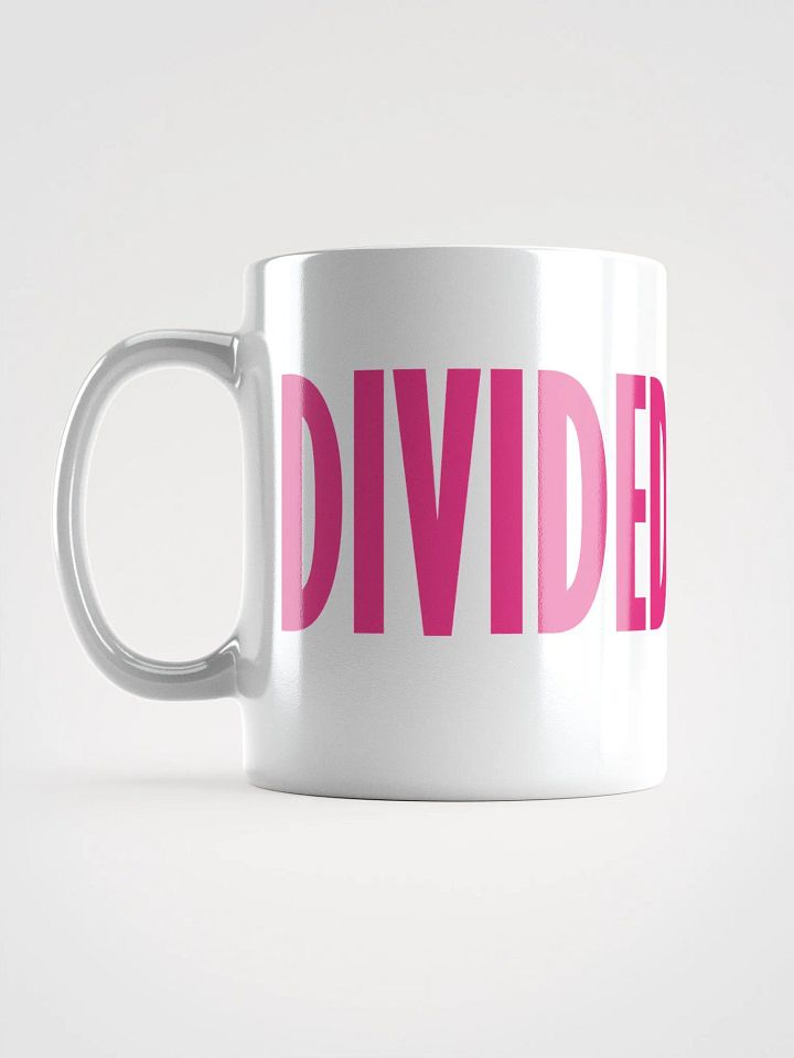 Divided We Fall - Pink - White Glossy Mug product image (1)