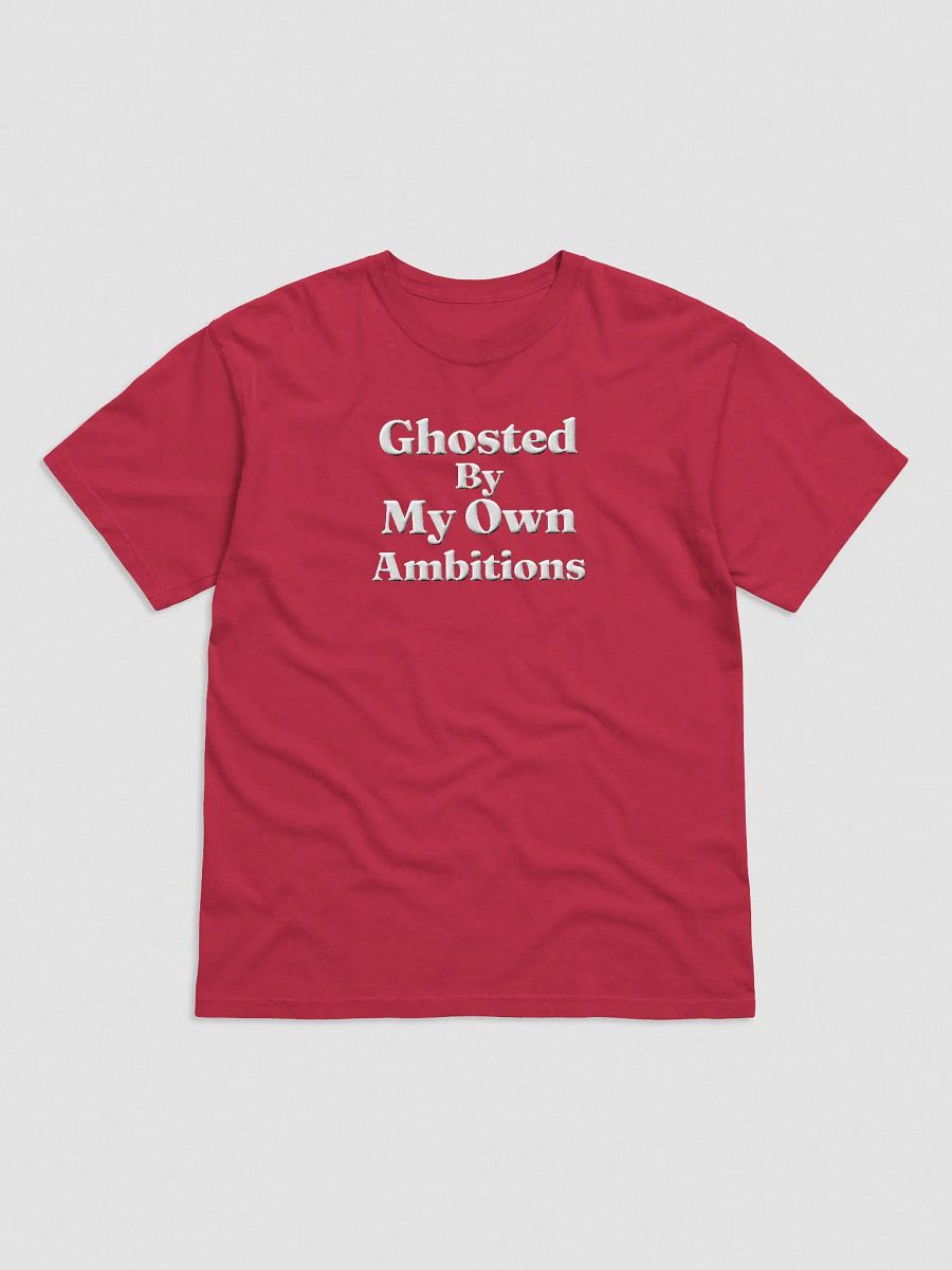 'Ghosted By My Own Ambitions' Embroidered Tee product image (36)