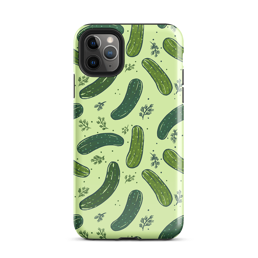 Dill Pickles Pattern iPhone Case product image (26)
