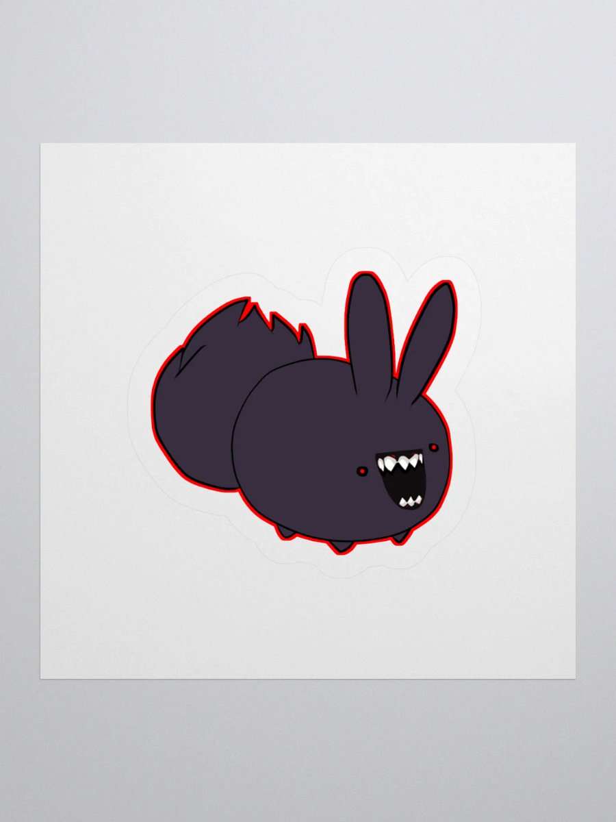 Gremlin bunny sticker product image (1)