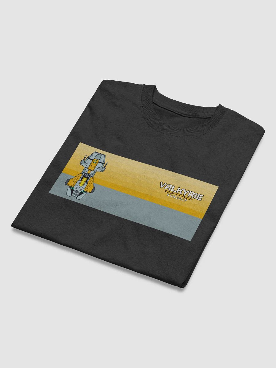 Valkyrie Gunship Starship | Unisex Heavyweight T-Shirt product image (4)