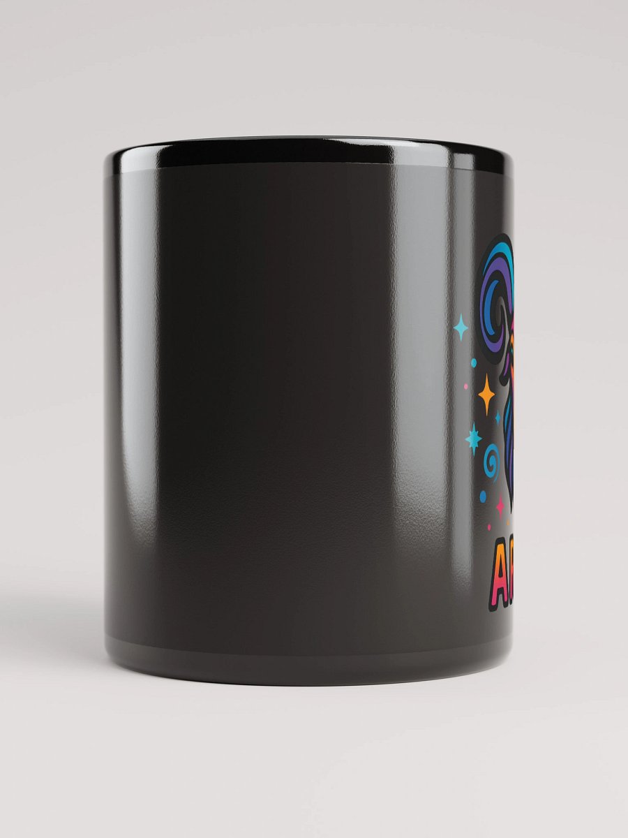Aries Zodiac Sign Mug – Bold & Fiery Psychedelic Horoscope Design 1 product image (5)