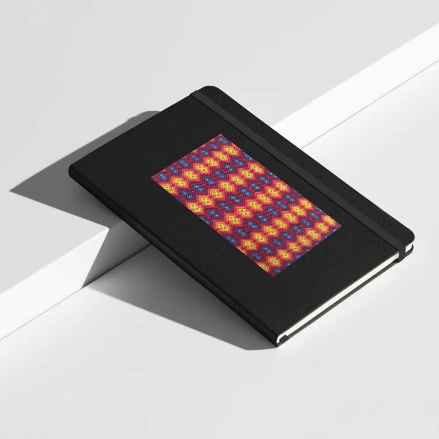 Red & Blue Diamond Hardcover Notebook product image (17)