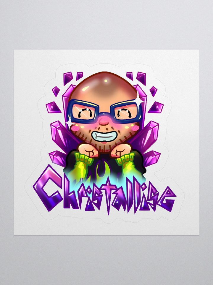 Christallise Logo Sticker product image (1)