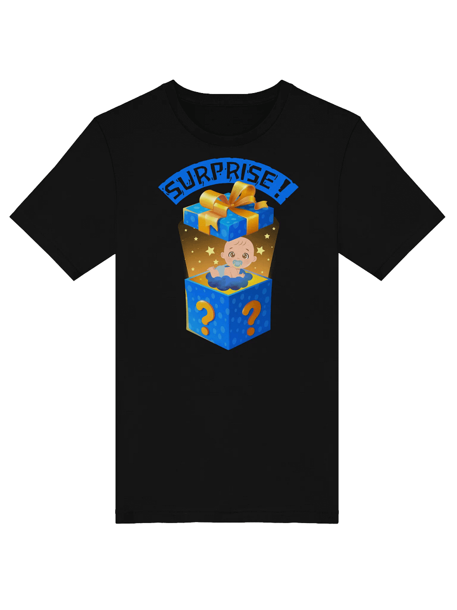 Surprise Baby Announcement T-Shirt | Baby Coming Soon Reveal Gift | Fun Expecting Parents Tee product image (3)