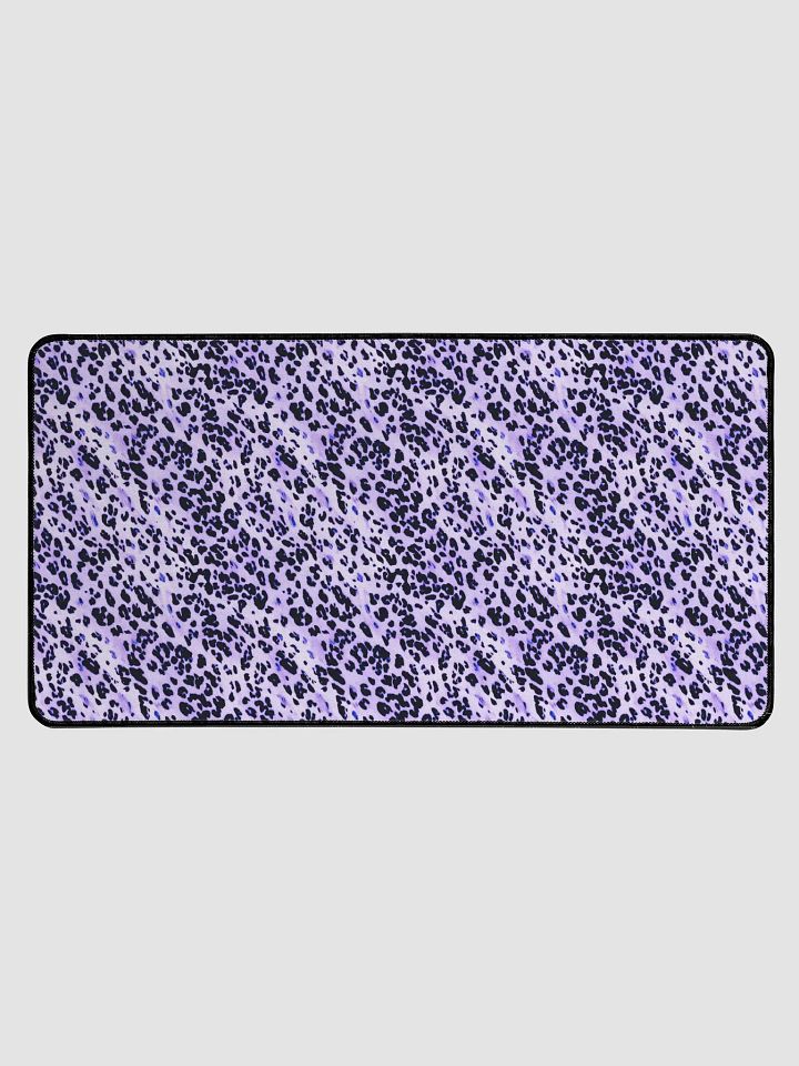 Purple Leopard Skin Desk Mat product image (1)