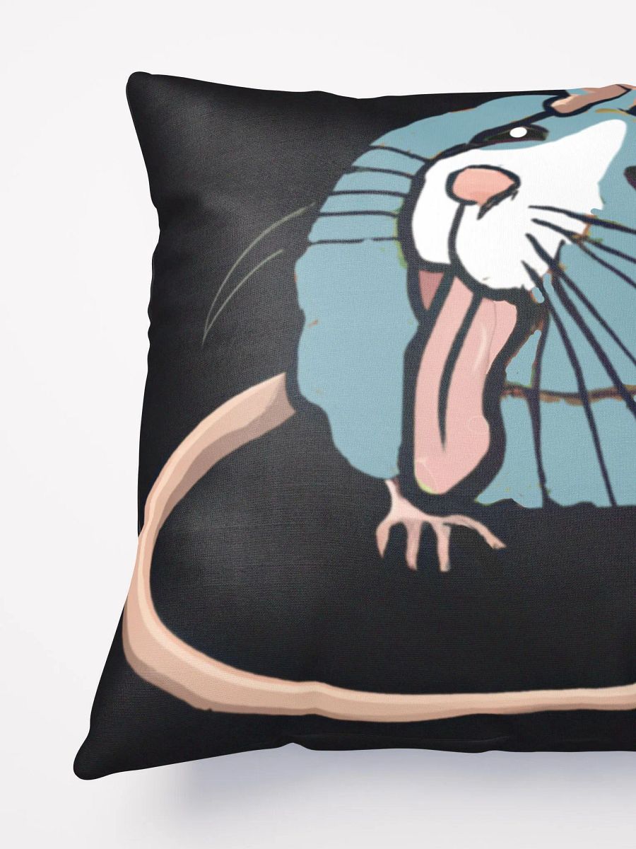 cheeky rat throw pillow product image (4)