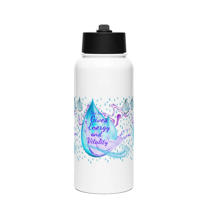 water Energy Stainless Steel Bottle for healthy moms dads ladies and gents product image (1)