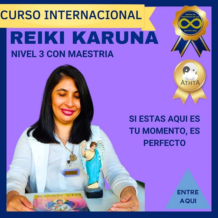 Reiki karuna nivel 3 con maestría (clase diferidas digital) product image (2)