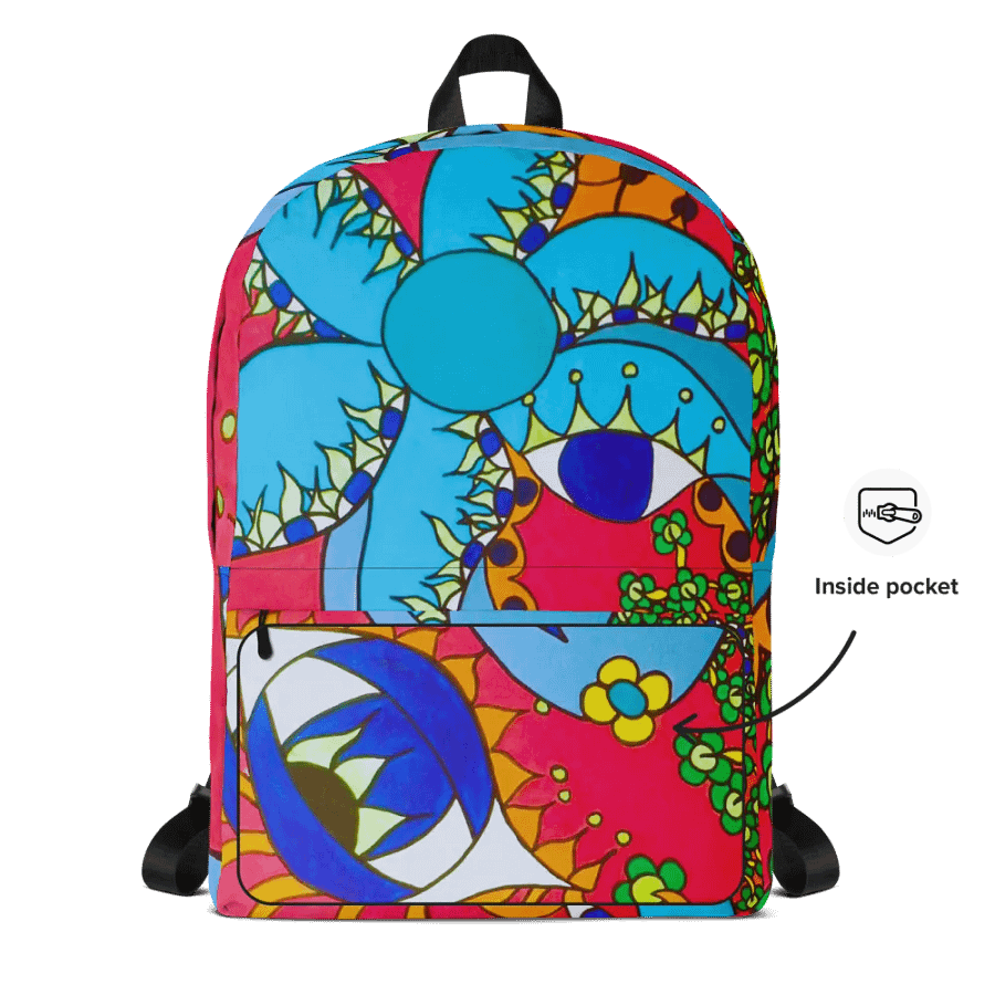 Ethereal Eyes All-Over Backpack product image (9)