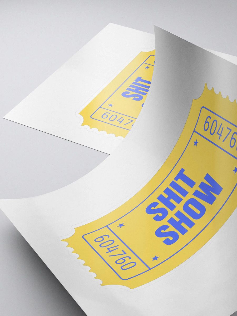 Shit Show Kiss-Cut Sticker product image (4)