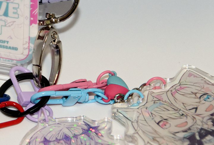 Set: Holo Advent Charm Set (4pc.), Lanyard, Card Case product image (2)