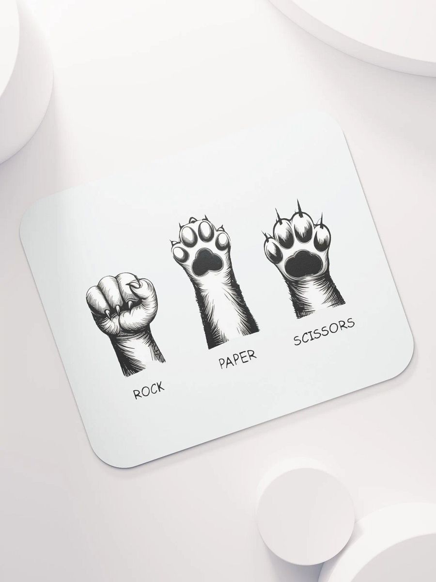 rock, paper, scissors mouse pad product image (7)