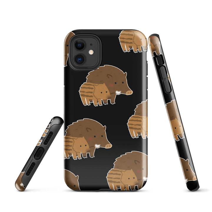 Boar Family Tough iPhone® Case product image (1)