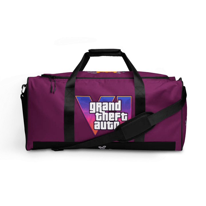 GTA VI Tropical Logo All-Over Duffle Bag Marken Patriot Grečica Polo product image (1)