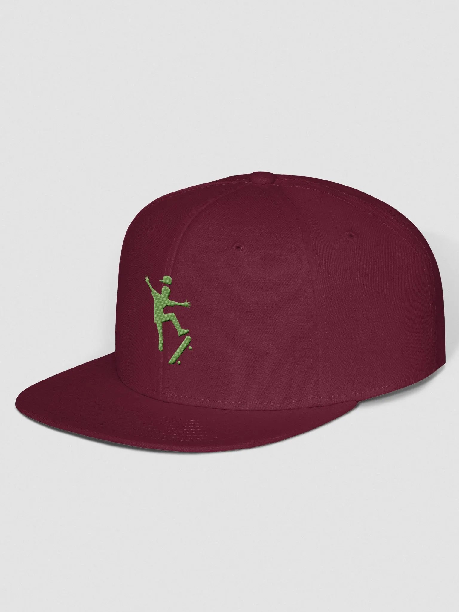 Dazzle Deck Burgundy Maroon Baseball Cap product image (2)