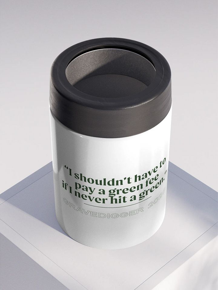 Gravedigger '25 Stainless Steel Koozie product image (2)