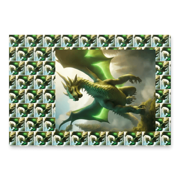 Dragon's Lair Wrapping Paper Set product image (1)