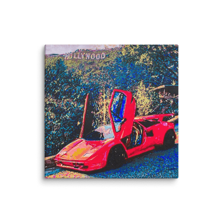 Hollywood Hills Canvas Print product image (1)